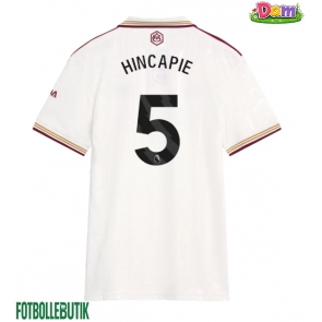 Arsenal Piero Hincapie #5 Tredje Tröja Kvinnor 2025-26 Kortärmad